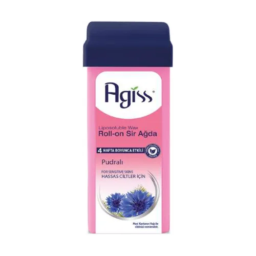 Agiss Depilatory Roll-On Wax For Sensitive Skins - Pink