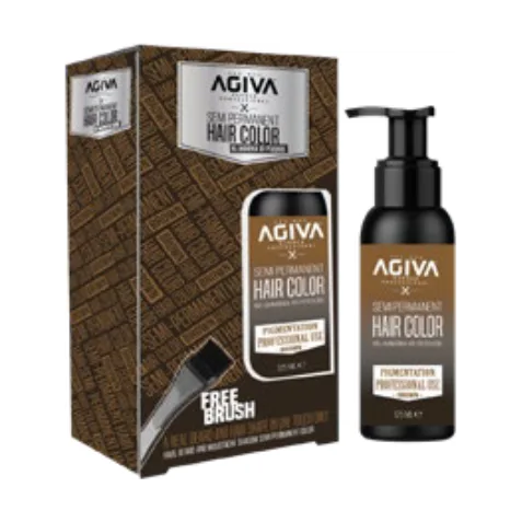 Agiva Semi- Permanent Med-Brown Color