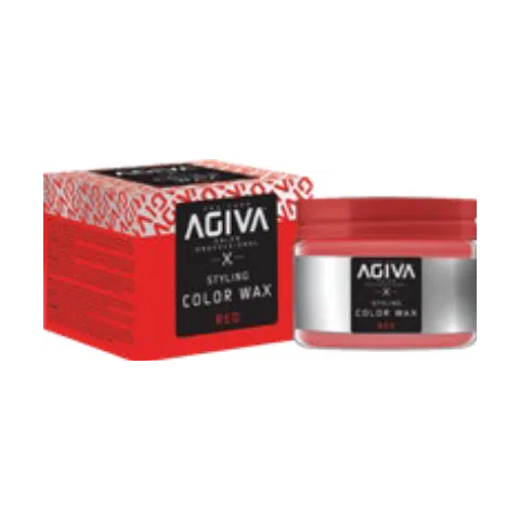 Agiva Hair Styling Color Wax Red