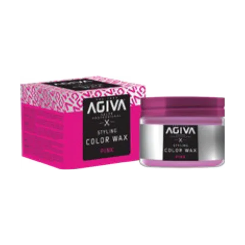 Agiva Hair Styling Color Wax Pink
