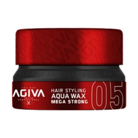 Agiva Styling Hair Wax Aqua Mega Strong - Red