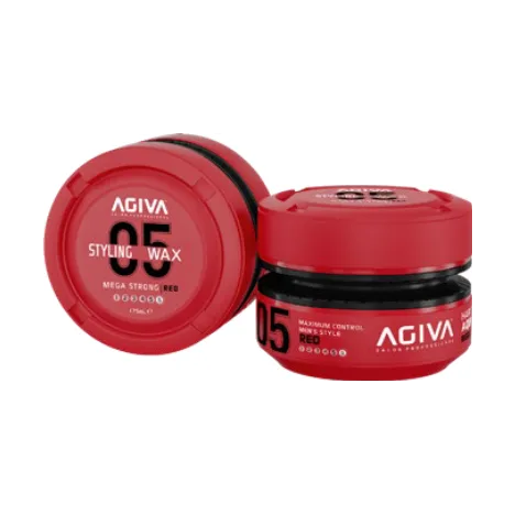Agiva Styling Hair Wax Aqua Mega Strong - Red